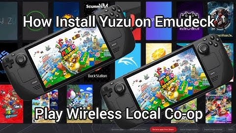 How to Add Yuzu on Emudeck and Play Wireless Local Coop | Steam Deck Filipino Tutorial