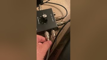 DIY: Ham Radio Share Multiple Antennas, Amp, Tuner.