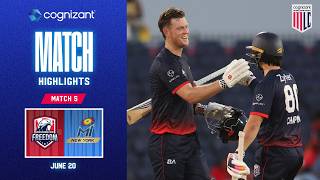 Cognizant Match Highlights | Washington Freedom vs MI New York | Match #5 New