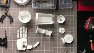 How to Assemble the Forearm and Hand of the PROTO1 Robot