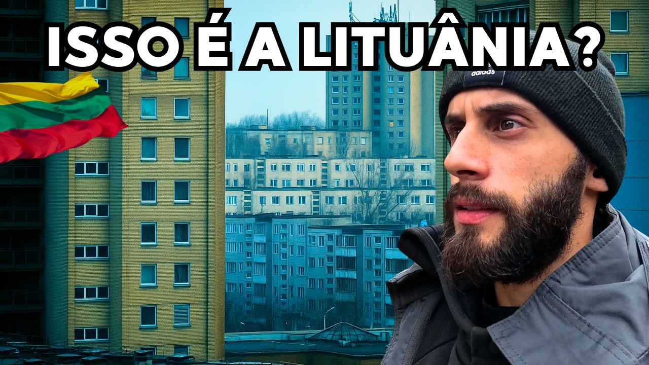FUI PARAR NA LITUÂNIA — NÃO ESPERAVA UM PAÍS ASSIM!
