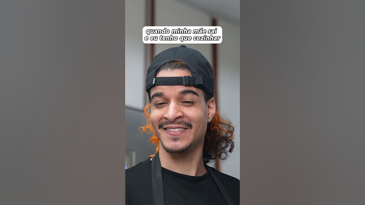 QUANDO MINHA MÃE SAI E EU TENHO QUE COZINHAR
