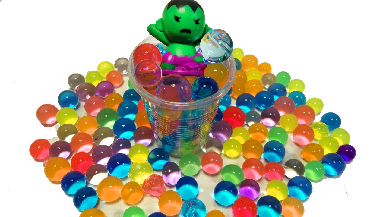 1000 УДИВИТЬ ВОДЕ ШАРИКИ ORBEEZ! Мстители Супергерои Игрушки | Мыльные Пузыри &amp; Игрушки