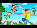 HUNTERS vs SPEEDRUNNER As FAIRIES! (Minecraft)