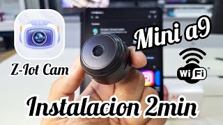 Ziot Cam A9 Mini Camera App Installation Tutorial 2026