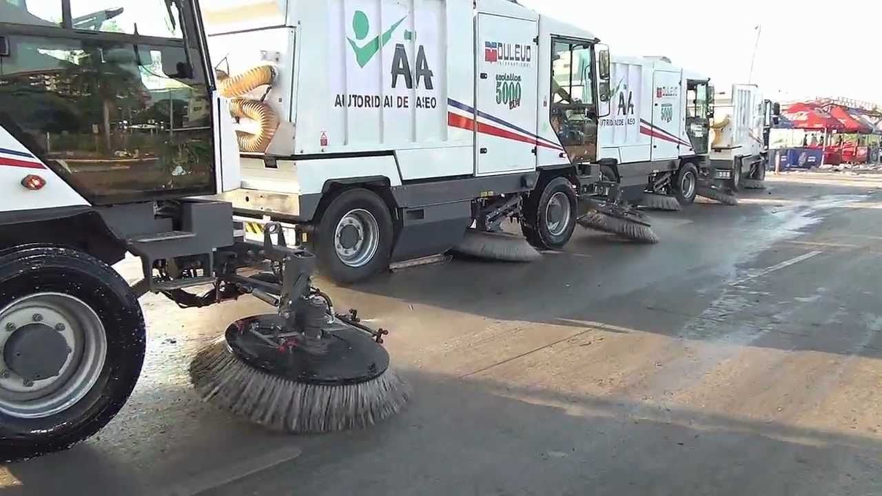 Máquinas Barredoras Dulevo 5000 Evolution - PANAMÁ 📱+507 6854-9829 | Street Sweeper Machine, Cleaner