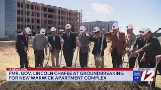 Groundbreaking held for new apartment complex in Warwick