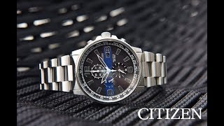 CITIZEN Thin Blue Line Watch