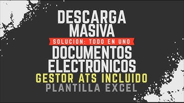 Descarga masiva comprobantes XML PDF SRI - informes a EXCEL - Gestor ATS  (v.3.9)