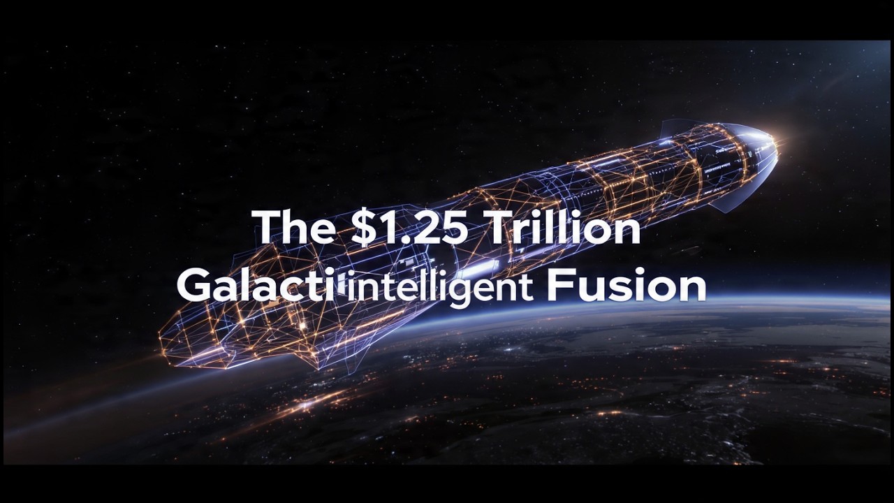 The $1.25 Trillion Galactic Intelligence Fusion #SpaceX #XAI