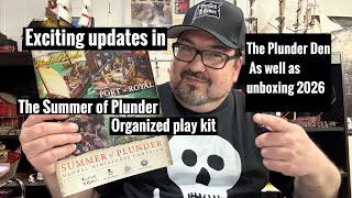 Exciting updates in The Plunder  Den as well as unboxing 2026 summer of plunder organized￼ play kit