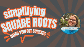 🔥Super Quick:  Simplifying Square Roots Using Perfect Squares