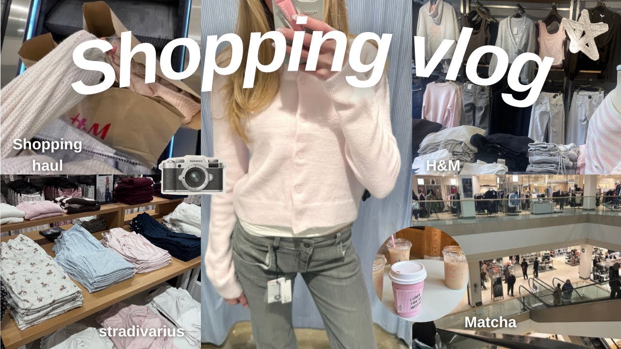 SHOPPING VLOG 🍵🛍️💸
