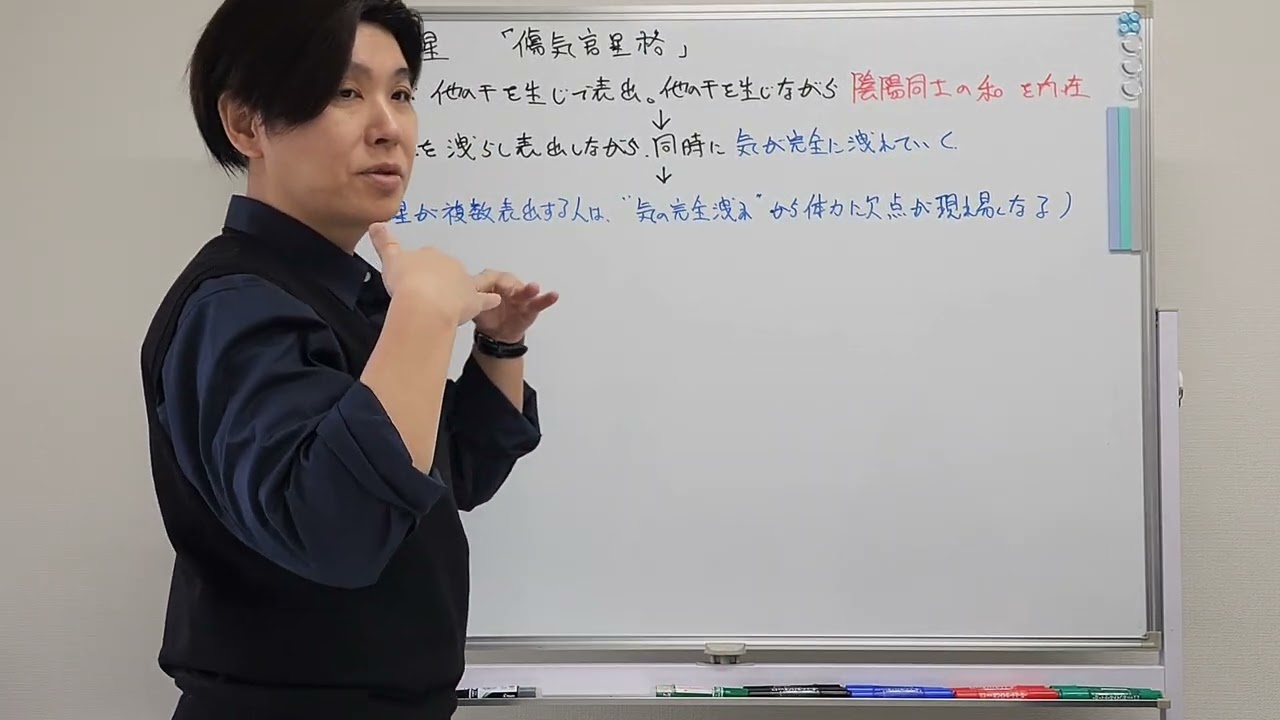 (秘伝公開 一部抜粋)十大主星詳細判断「調舒星」