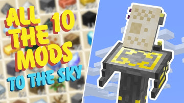 All The Mods 10 To The Sky EP2 Best Starting Storage the Ars Nouveau Storage Lectern!