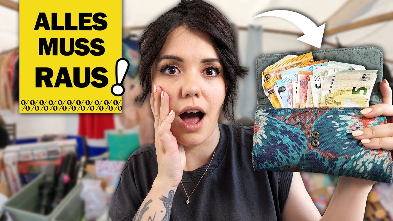 Ich habe ____€ mit einem Flohmarkt verdient!