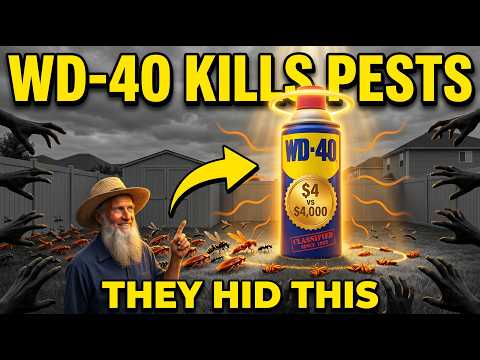 20 WD-40 Hacks That Kill Roaches, Ants & Wasps — The $4 Can Exterminators Hide