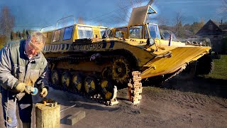 видео: Реставрация БМП на пеньке/ Синяя изолента для торсиона! картинка: Реставрация БМП на пеньке/ Синяя изолента для торсиона!