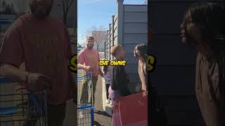 She thinks she owns the city 😂😂 #karens