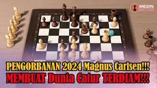 PERMAINAN EPIC TAHUN 2024!!! | Magnus Carlsen VS Richard Rapport (2024)