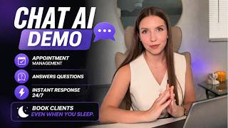 AI Chat Agent | Manage appointments - Answer questions - Send notification
