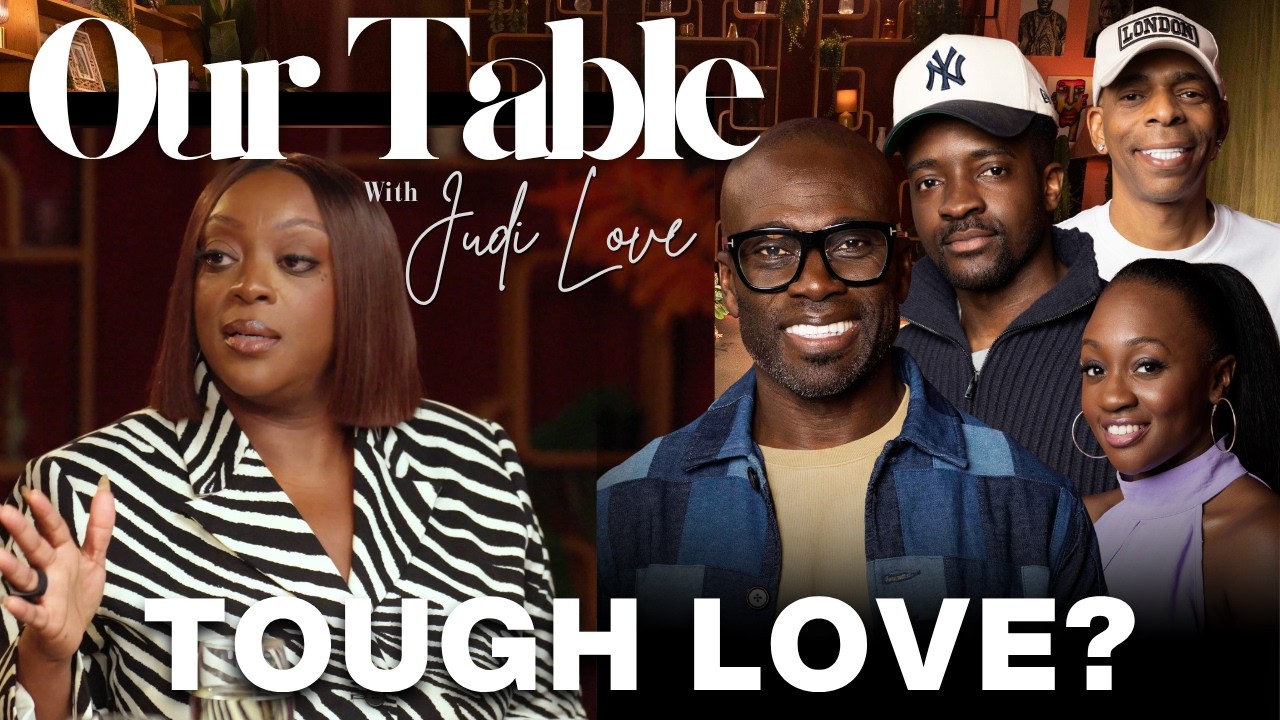Our Table episode 10 — Our Table with Judi Love | S2E4: Ortis Deley, Remel London, Slim, Guvna B