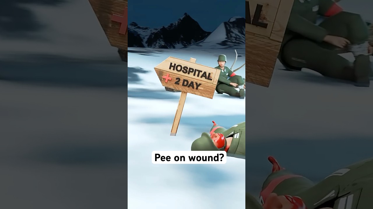 Why Soldiers Pee on Their Wounds in WW2? 