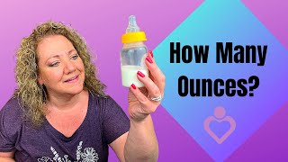 How Many Ounces of Breastmilk Does My Baby Need?