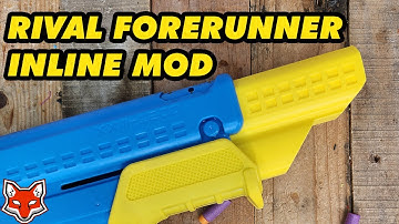Nerf Rival ForeRunner InLine Short Dart 3d Printed MOD