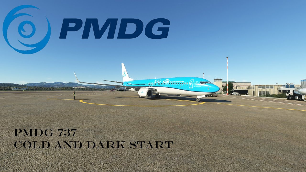 PMDG 737 cold and dark start Dutch/Nederlands | Tutorial - YouTube