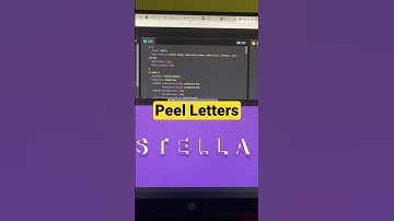 Peel Letters | HTML | CSS | Animation #css #tutorials #shorts