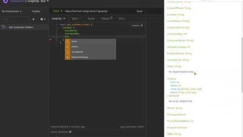 Using the Insomnia Client to Query the Fast-Weigh GraphQL API