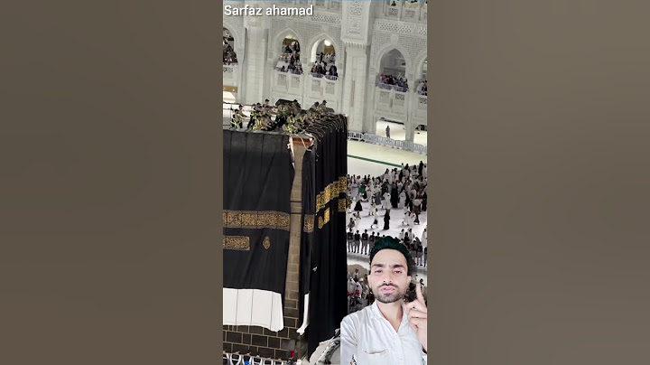 काबा शरीफ का शीशा बदलना #kaba