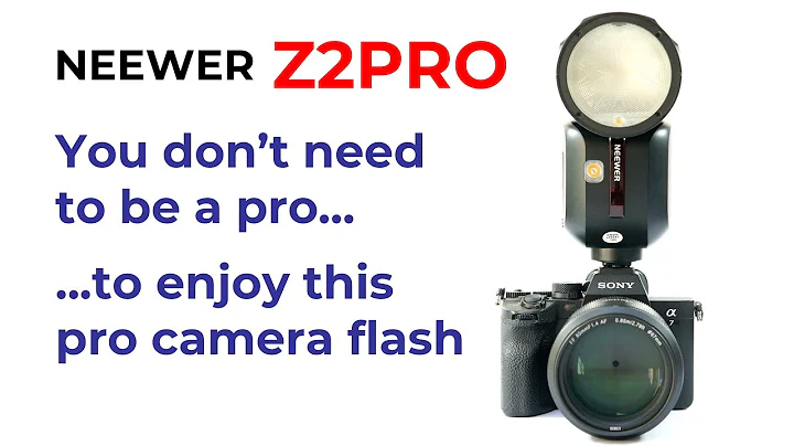 NEEWER Z2PRO camera flash.  What is it like to use? You don't need to be a pro to enjoy it!