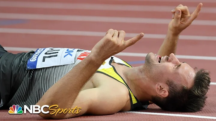 Niklas Kaul dominates 1500m to win decathlon | NBC...