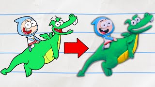 boy dragon in clay boy dragon cartoons for kids wildbrain bananas