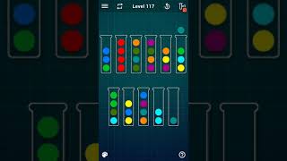 Ball Sort Puzzle - Color sorting game - Level 117 screenshot 5