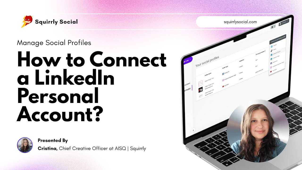 [Squirrly Social Tutorial] How to Connect a LinkedIn Personal Account