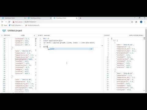DataWeave Practice Example 1 - Calculating Average Precipitation Value of Every Month