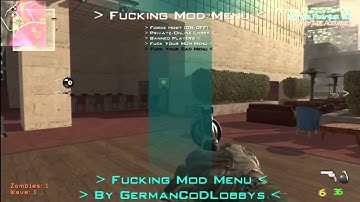 MW2 ZOMBIE MOD MENU
