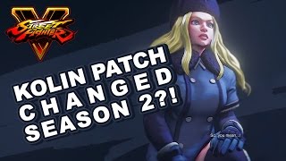 Did The Kolin Patch Change Street Fighter V