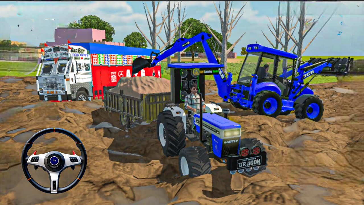 🔴 Drive,Jcb, dumper & Tractor | मिट्टी Full Lodging Video🚜#truck #jcb #dumper #tractor 