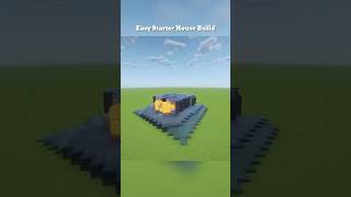 Minecraft Survival Starter House (Easy Beginner Build Tutorial)