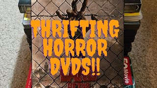 RARE DVD finds thrifting today! #horror #dvd #thrift 