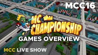 MCC Live Show - Games Overview (MCC16)