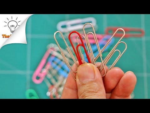 10 Amazing Paper Clip Craft Ideas