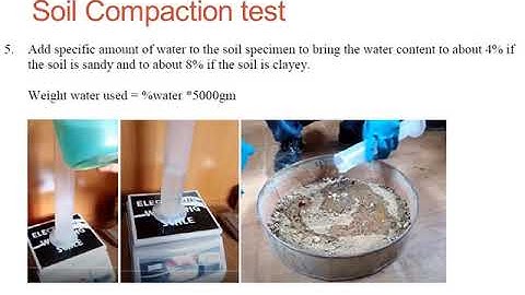 Highway pavement lab 2, soil compaction test, Part 2