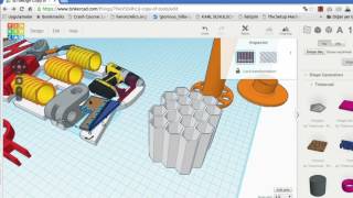 tinkercad makerspace typography with music