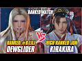 TEKKEN 8 - DEWGLIDER (Ranked #8 Lili) vs KIRAKIRA (High Ranked Jun) | T8 RANKED MATCHES