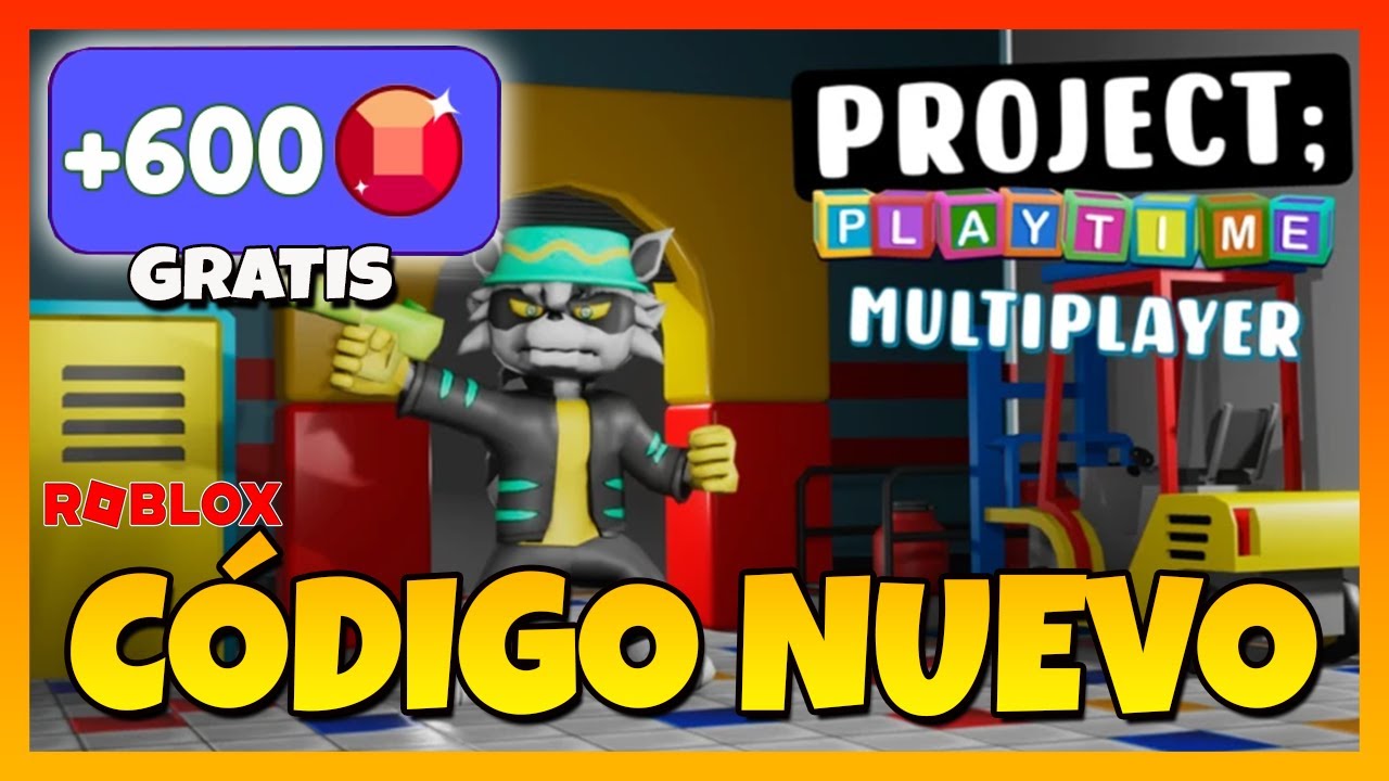 ✅CÓDIGO NUEVO de ⭐PROJECT PLAYTIME MULTIPLAYER ⭐ 600 Gemas ⭐ Roblox 2024 ⭐ EMiLiOR ⭐14 Julio 2024
